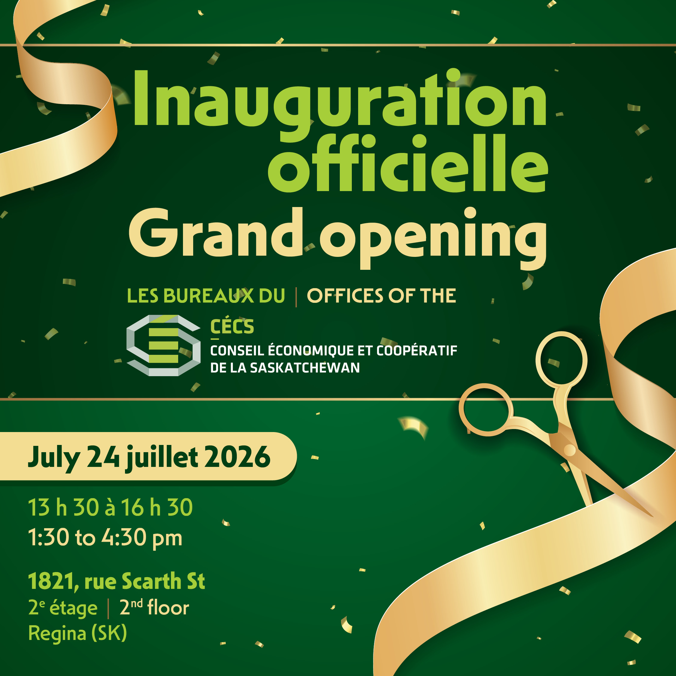 CECS inaug
 uration carre