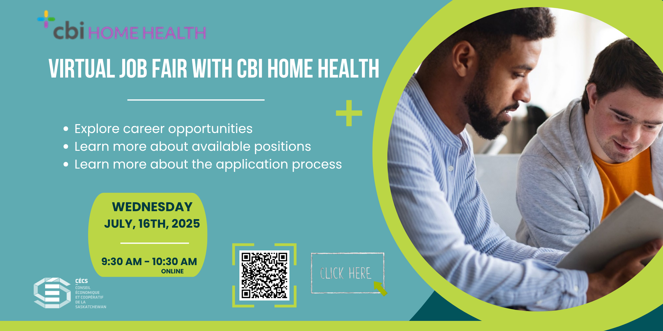 Job fair with CBI home health