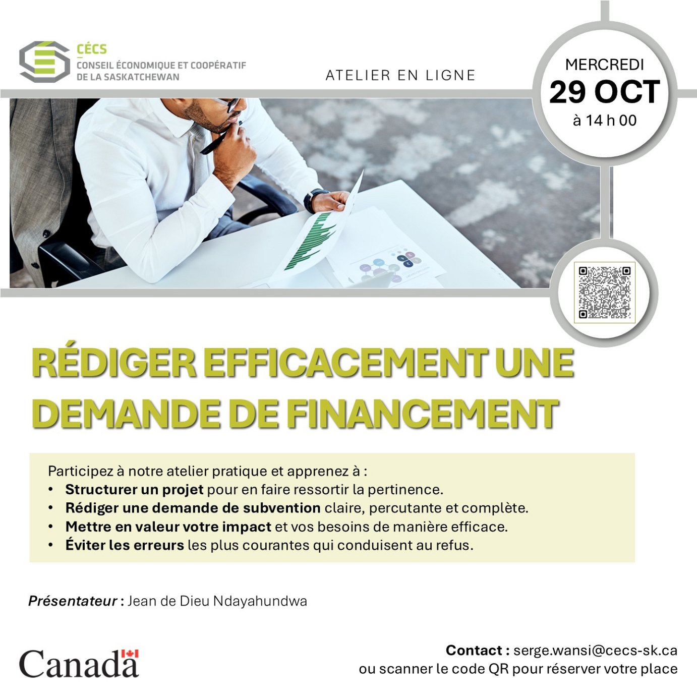 20251029 Affiche Demande de financement